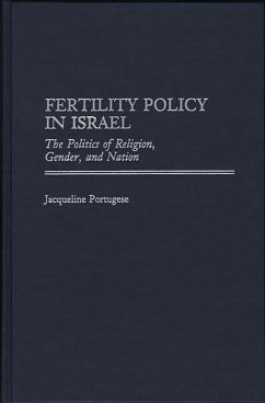 Fertility Policy in Israel (eBook, PDF) - Portugese, Jacqueline