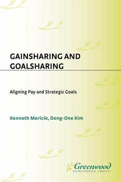 Gainsharing and Goalsharing (eBook, PDF) - Mericle, Kenneth; Kim, Dong-One