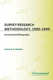 Survey Research Methodology, 1990-1999 (eBook, PDF)