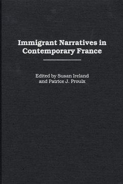 Cover Immigrant Narratives in Contemporary France (eBook, PDF)