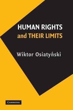 Cover Human Rights and their Limits (eBook, ePUB)