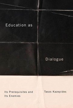 Cover Education as Dialogue (eBook, PDF)
