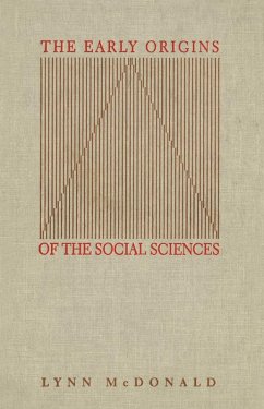 Cover Early Origins of the Social Sciences (eBook, PDF)