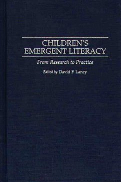 Cover Children's Emergent Literacy (eBook, PDF)