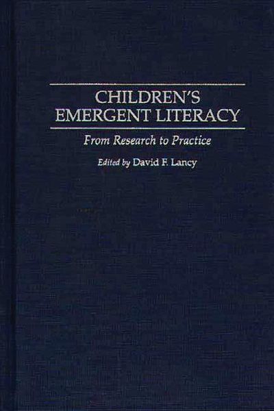 Children's Emergent Literacy (eBook, PDF)