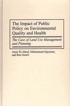 Cover The Impact of Public Policy on Environmental Quality and Health (eBook, PDF)