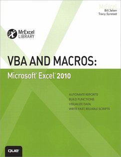 VBA and Macros (eBook, PDF) - Jelen, Bill; Syrstad, Tracy