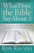 What Does the Bible Say About...?... - Bild 1