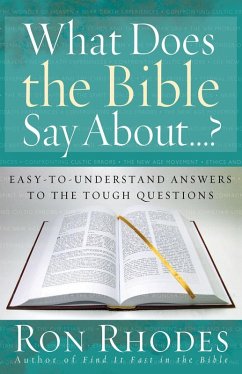 What Does the Bible Say About...? (eBook, PDF) - Ron Rhodes