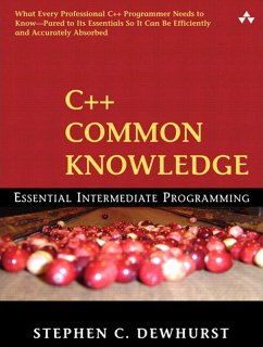 C++ Common Knowledge (eBook, ePUB) - Dewhurst, Stephen