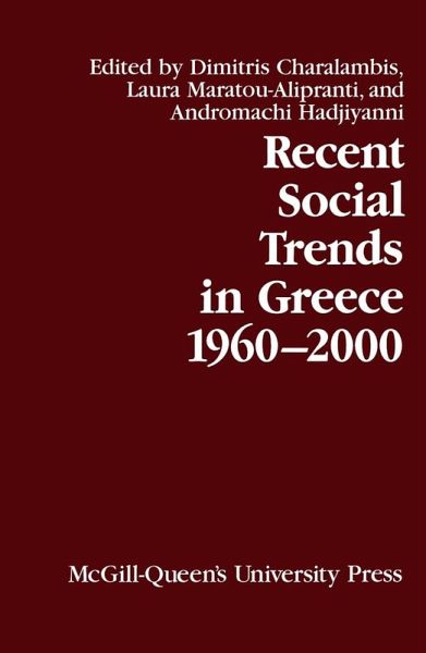 Recent Social Trends in Greece, 1960-2000 (eBook, PDF)