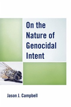 Cover On the Nature of Genocidal Intent (eBook, ePUB)