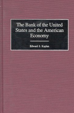 Cover The Bank of the United States and the American Economy (eBook, PDF)