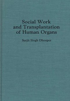 Cover Social Work and Transplantation of Human Organs (eBook, PDF)