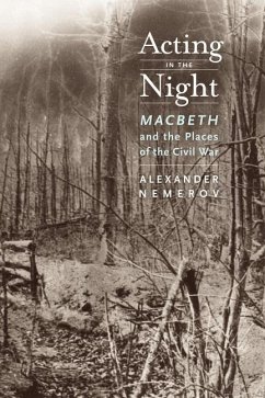 Acting in the Night (eBook, ePUB) - Nemerov, Alexander