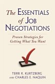 The Essentials of Job Negotiations (eBook, PDF)