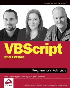 VBScript Programmer's Reference (eBook, PDF) - Kingsley-Hughes, Adrian; Kingsley-Hughes, Kathie; Read, Daniel