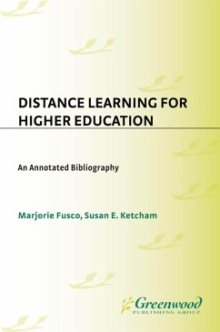 Cover Distance Learning for Higher Education (eBook, PDF)