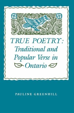 True Poetry (eBook, PDF) - Greenhill, Pauline