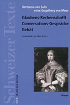 Glaubens-Rechenschafft - Conversations-Gespräche - Gebät