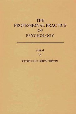 Cover The Professional Practice of Psychology (eBook, PDF)