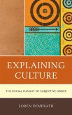 Explaining Culture (eBook, ePUB) Explaining Culture (eBook, ePUB)