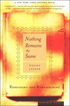 Nothing Remains the Same (eBook, ePUB) - Lesser, Wendy