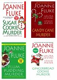 Joanne Fluke Christmas Bundle: Sugar Cookie Murder, Candy Cane Murder, Plum Pudding Murder, & Gingerbread Cookie Murder (eBook, ePUB)