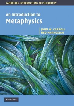 Introduction to Metaphysics (eBook, ePUB) - Carroll, John W.
