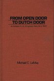 From Open Door to Dutch Door (eBook, PDF)
