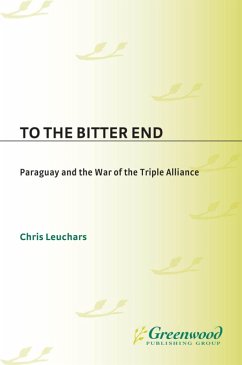 Cover To the Bitter End (eBook, PDF)