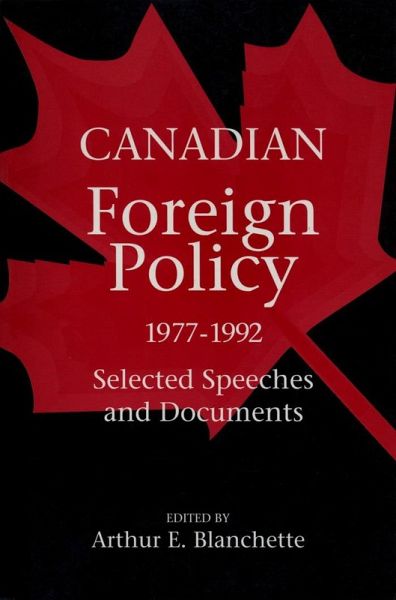 Canadian Foreign Policy, 1977-1992 (eBook, PDF)