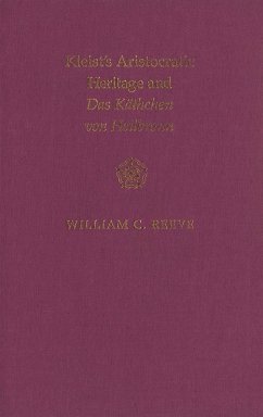 Cover Kleist's Aristocratic Heritage and Das Kathchen von Heilbronn (eBook, PDF)