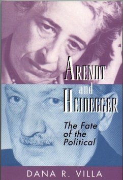 Arendt and Heidegger (eBook, ePUB) - Villa, Dana