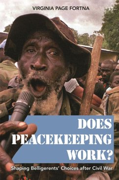Does Peacekeeping Work? (eBook, PDF) - Fortna, Virginia Page