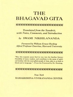 Bhagavad Gita (eBook, ePUB) - Nikhilananda, Swami
