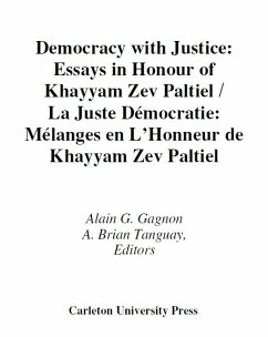 Cover Democracy with Justice/La juste democratie (eBook, PDF)