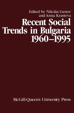Cover Recent Social Trends in Bulgaria, 1960-1995 (eBook, PDF)