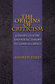 Origins of Criticism (eBook, ePUB)