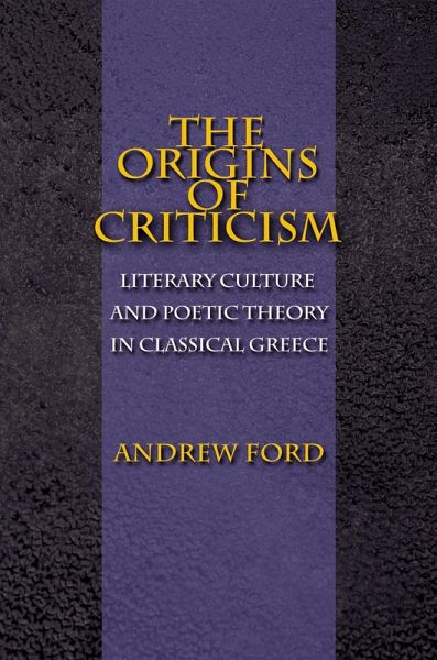 Origins of Criticism (eBook, ePUB) Origins of Criticism (eBook, ePUB)