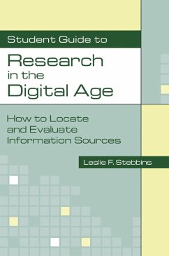 Cover Student Guide to Research in the Digital Age (eBook, PDF)