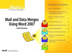 Mail and Data Merges Using Word 2007 (Digital Short Cut) (eBook, PDF) - Wempen Faithe
