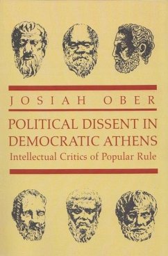 Political Dissent in Democratic Athens (eBook, PDF) - Ober, Josiah