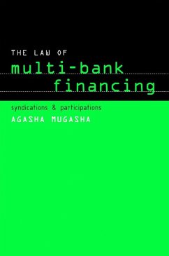 Cover Law of Multi-Bank Financing (eBook, PDF)
