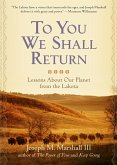 To You We Shall Return (eBook, ePUB)