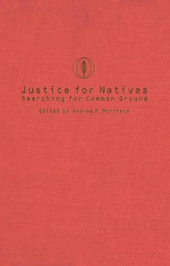 Justice for Natives (eBook, PDF) - Morrison, Andrea P.