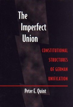 Imperfect Union (eBook, PDF) - Quint, Peter E.