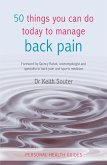 50 Things You Can Do Today to Manage Back Pain (eBook, ePUB)