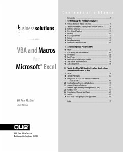 VBA and Macros for Microsoft Excel (eBook, PDF) - Jelen Bill; Syrstad Tracy