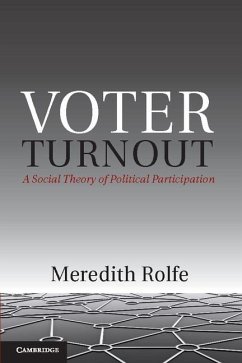 Voter Turnout (eBook, ePUB) - Rolfe, Meredith